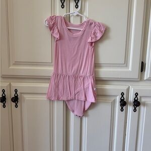 Posh Peanut Pink Bodysuit Twirl 2T